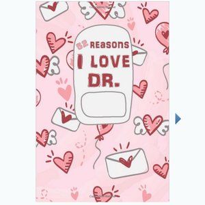 Reasons I love You Doctor Fill-in-the-Blank Book